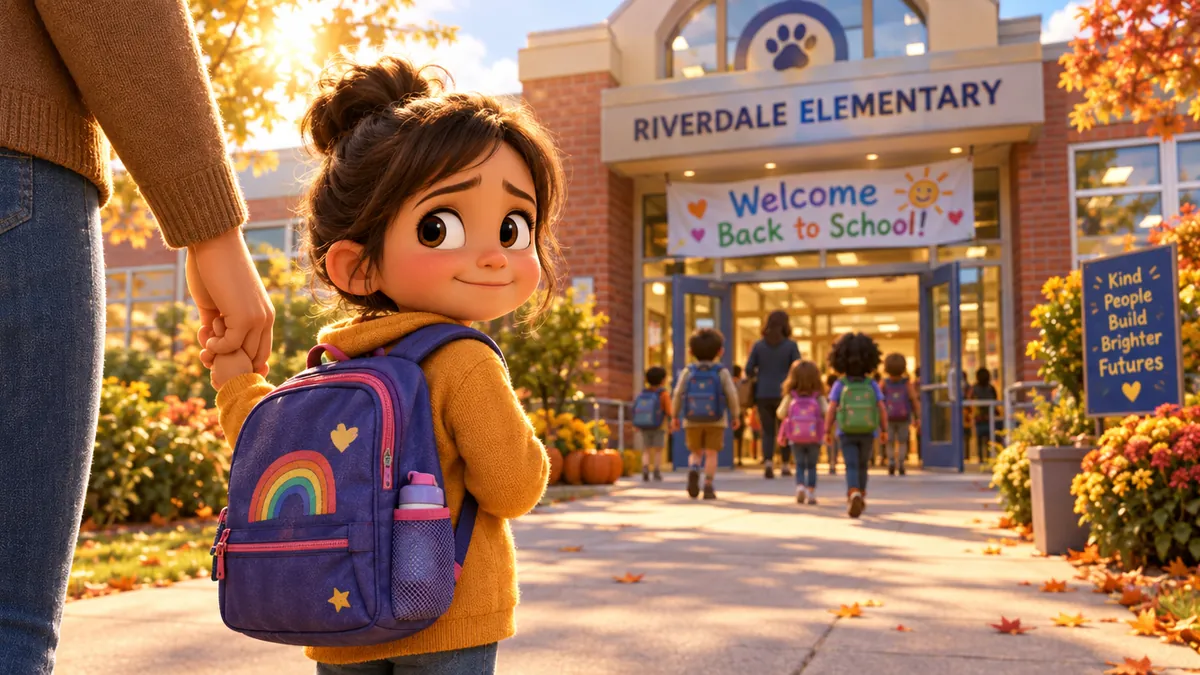 Back to school: how to help your child handle first-day-of-school anxiety